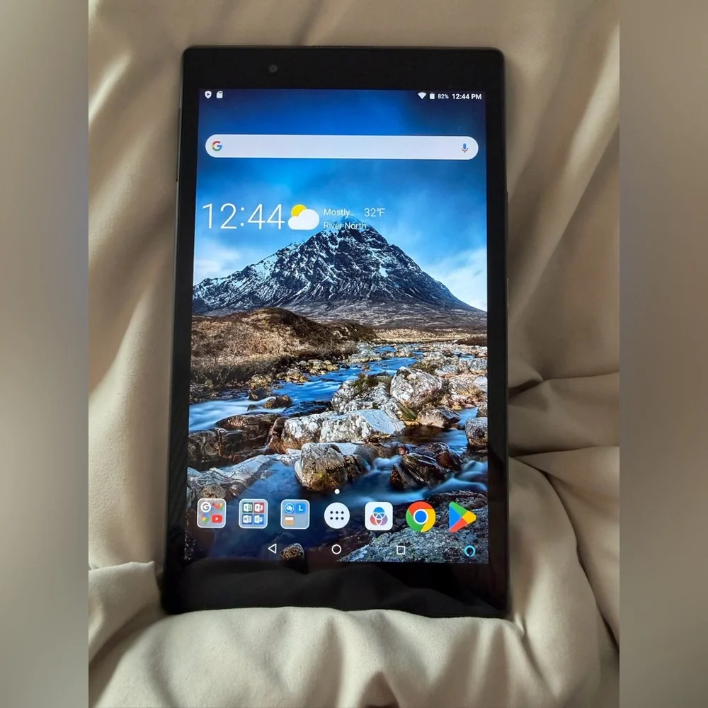 Lenovo black tablet barely used!